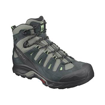 Salomon QUEST PRIME GTX W - Zelene Turistické Topánky Damske, S0156SK